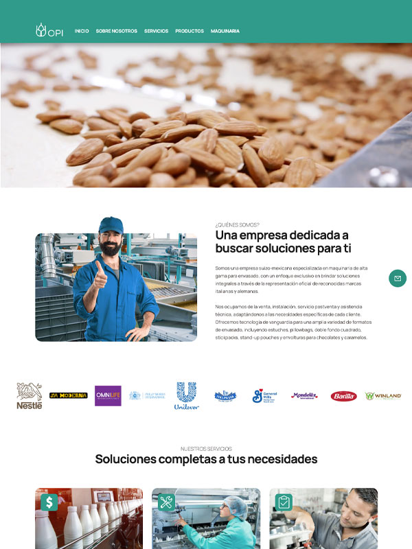 opi | industrializadora y empacadora
