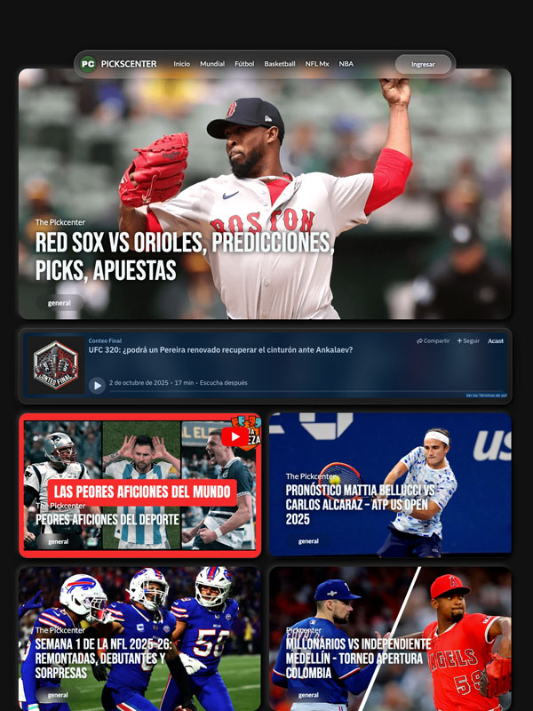 pickscenter | pick y noticias deportivas